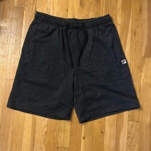 Fila Dark Gray Sweat Shorts